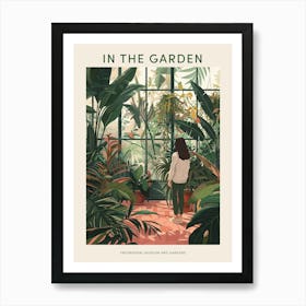 In The Garden Poster Fredriksdal Museum And Gardens Sweden 1 Art Print