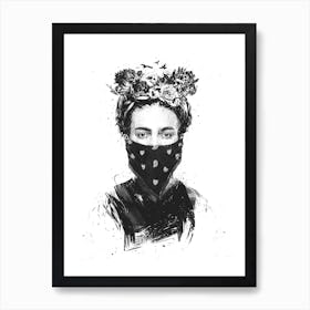 Rebel Girl Art Print