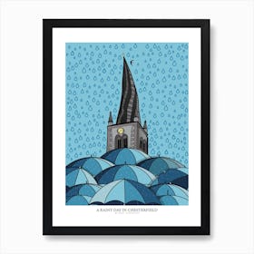 Rainy Day In Chesterfield Art Print