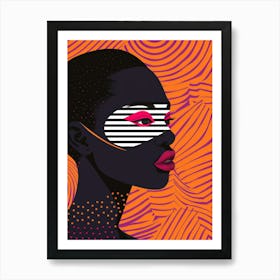 African Woman 182 Art Print