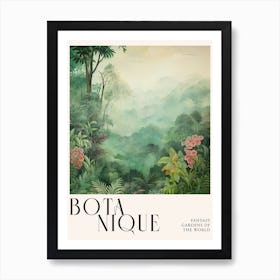 Botanique Fantasy Gardens Of The World 10 Art Print