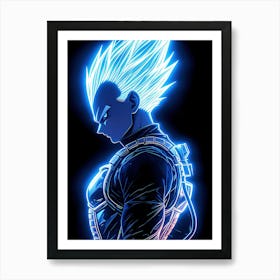 Dragon Ball Z Wallpaper 12 Art Print