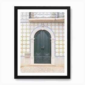 The Wooden Front Door Art Print