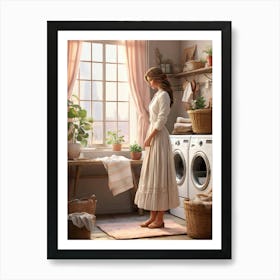 Laundry Room 8 Art Print