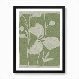 Calm strokes no 06 Art Print