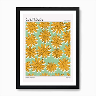Chelsea Floral Art Print