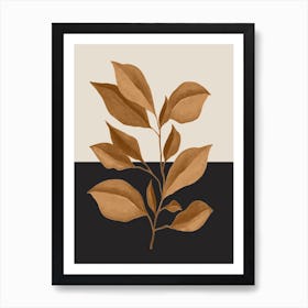 Minimal Plant 65 Art Print