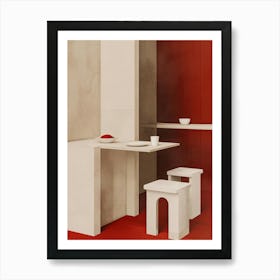 Dining Room 1 Art Print