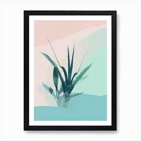 aloe vera Art Print