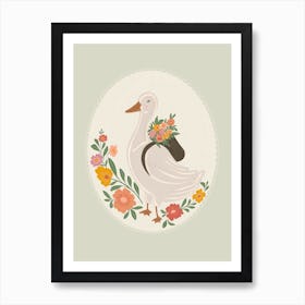 Mother Goose Art Print