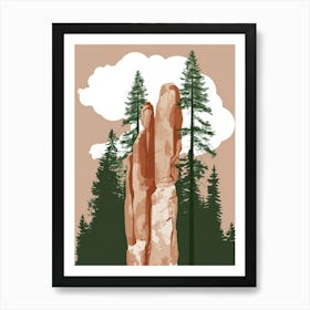 Rock Formations In Colorado Art Print