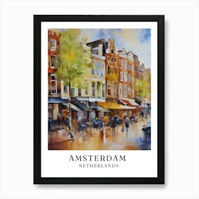 Amsterdam Poster, Netherlands Poster, Canal Poster, City Poster, Travel Poster, Wall Art, Home Decor, Dutch Poster, European Poster.
.96 Art Print