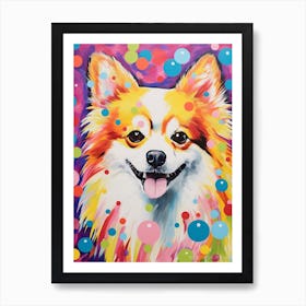 Pomeranian Pop Art Inspired 0 Art Print