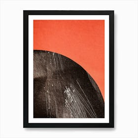 Black Moon-Abstract Art Print