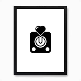 Game Of Love Art Print