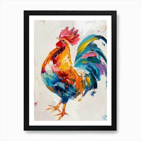 Rooster 9 Art Print