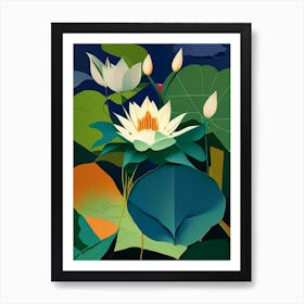 American Lotus Fauvism Matisse 1 Art Print