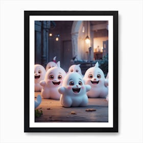 Ghosts In The House Print Art Print