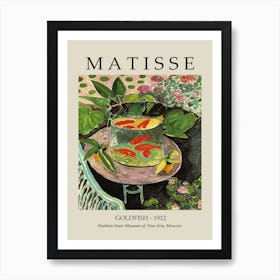 Matisse Goldfish Art Print