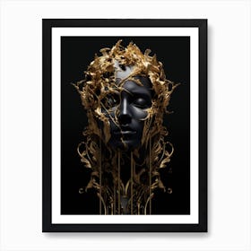 Woman'S Head 1 Art Print