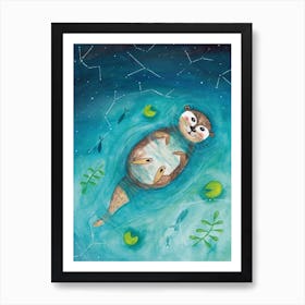 Marmot Dreams Art Print