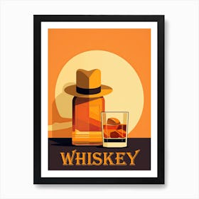 Whiskey Wonderland: Vintage Poster Art Art Print