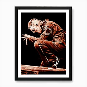 corey taylor slipknot Art Print