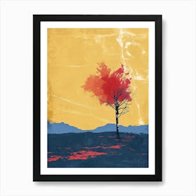 Tree In The Sky Art Print