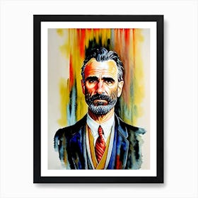 Daniel Day Lewis In There Will Be Blood Watercolor 3 Art Print