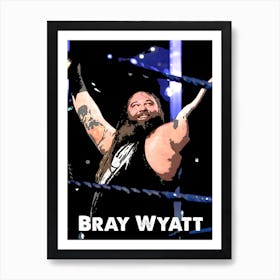 Bray Wyatt, Wrestling, Wrestler, Art, Windham Rotunda, Wall Print, Print Art Print