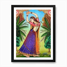 Indian Dance Art Print