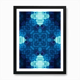 Blue Light Is Indigo 1 Art Print