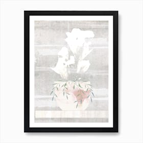 Terracotta Pot Plant Art Print