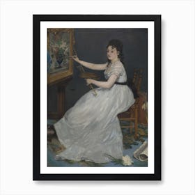 Eva Gonzalès, Edouard Manet Art Print