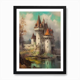French Castle Art Print