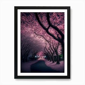 Cherry Blossoms Art Print