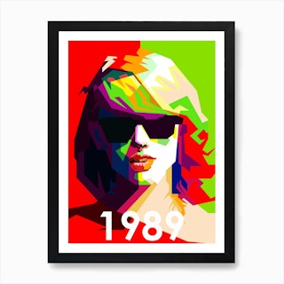 Poster WPAP Pop Art Taylor Swift