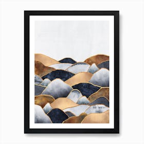 Hills 2 Art Print