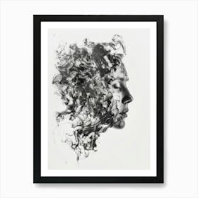 Smoke 2 Art Print