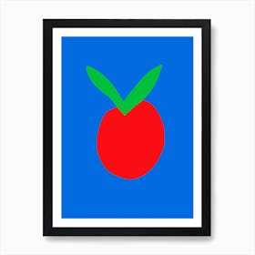An Apple Art Print
