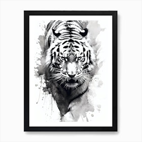 Tiger Art Print by Sisi and Seb - Fy