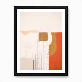 Abstract Art, Madrid, 1960 5 Art Print