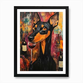 Airedale Whimsy 5 Art Print