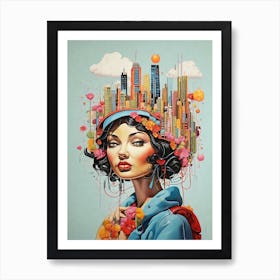 Cityscape 1 Art Print