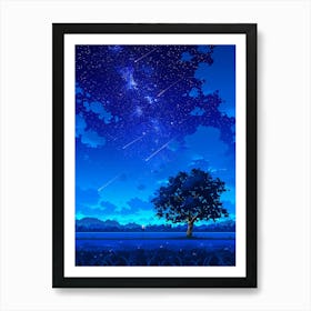 Sky wallpaper Art Print