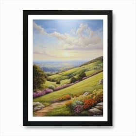 Piedmont, USA,spring season. Art Print