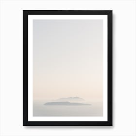 Sunset Egadi Islands in Sicily Art Print