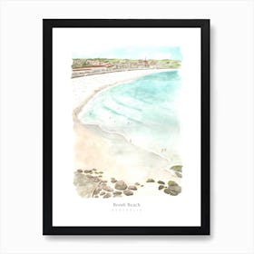 Bondi Beach Australia Art Print