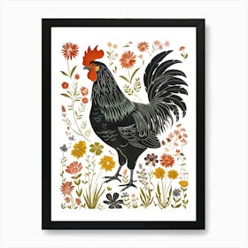 Rooster 2 Art Print