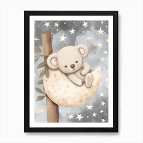 Sleeping Baby Koala 2 Art Print